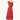 Red 70s Benny Ong Disco Dress S